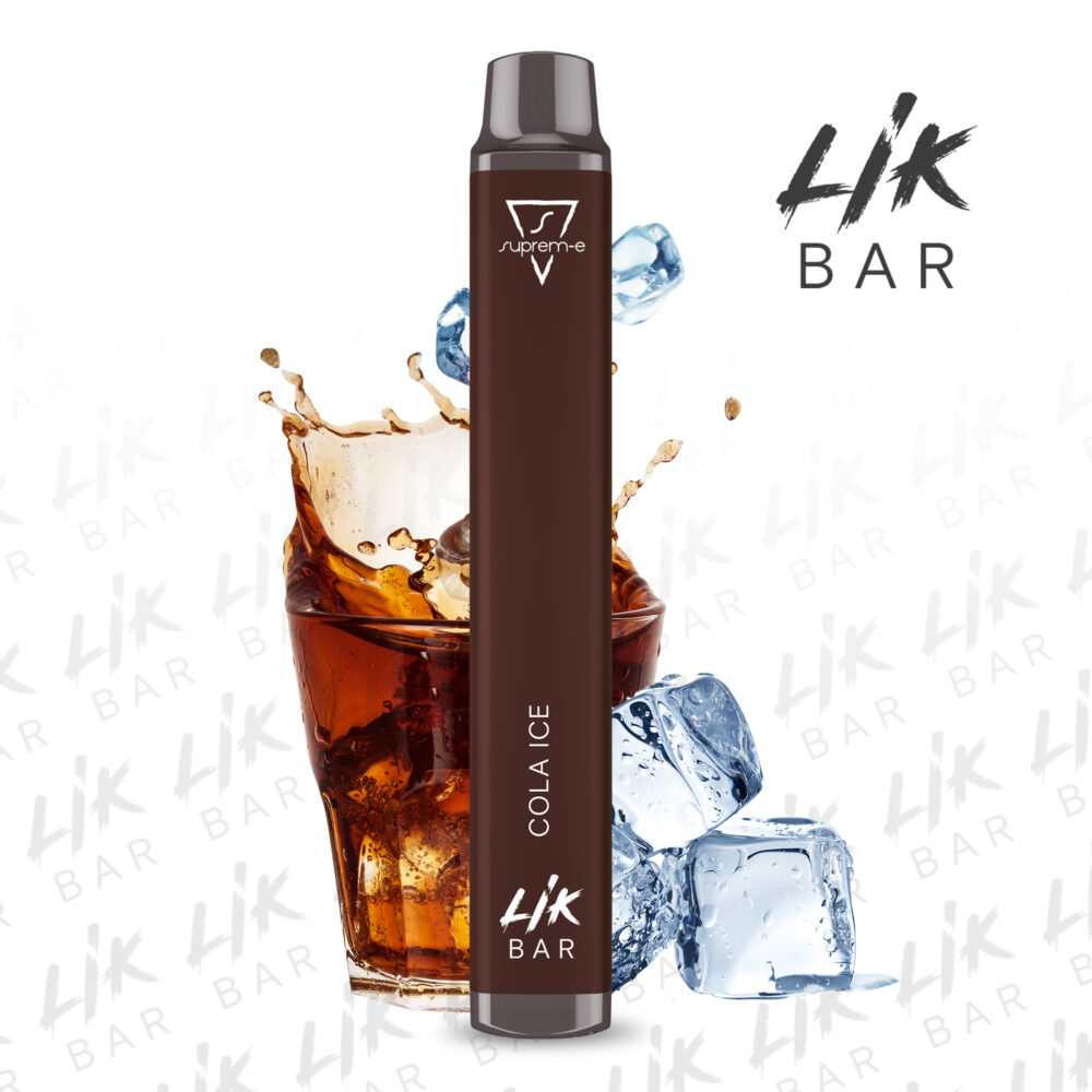 LIK BAR - Cola Ice Nicotina Zero e 20 - Sigaretta Usa e Getta