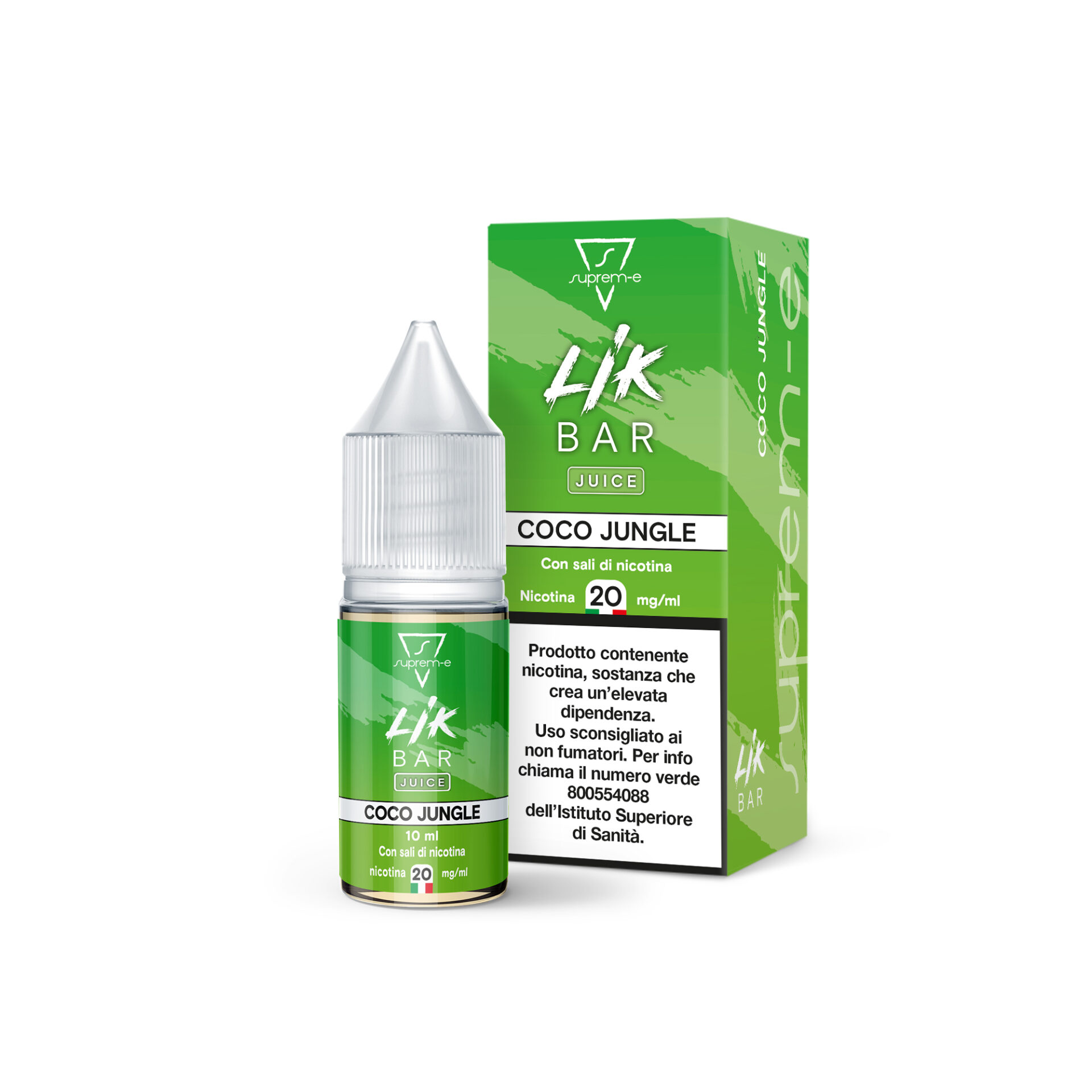 LIK BAR JUICE LIQUIDO PRONTO 10 ML - COCO JUNGLE