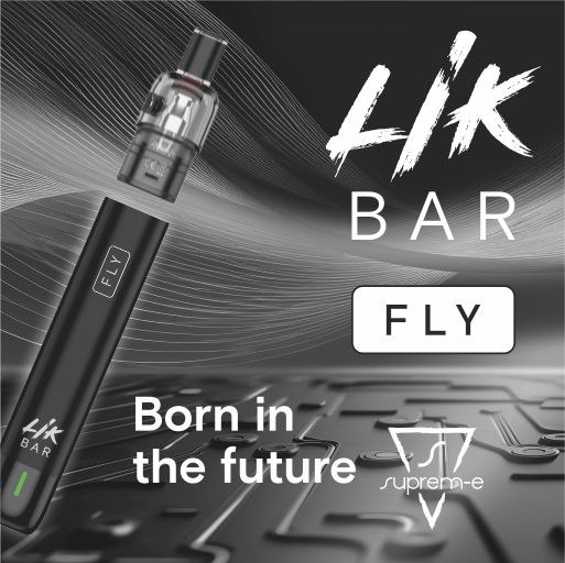 Lik-Bar-Fly-sigaretta-elettronica-pod-ricaricabile LIK BAR FLY -Sigaretta Elettronica Open System, ricaricabile
