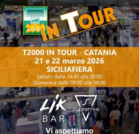 LIK BAR al T2000 in Tour di Catania: FLY, STILL, JUICE e tante novità ti aspettano il 21 e 22 marzo